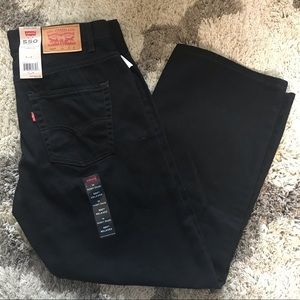 NWT BOYS BLACK 550 LEVIS JEANS PANTS SIZE 14H